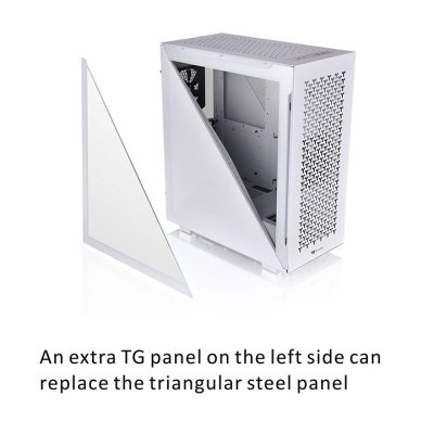 CASE THERMALTAKE DIVIDER 500 TG AIR/SNOW