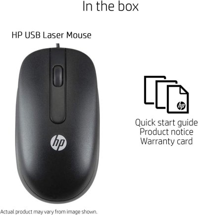 HP 3-BUTTON USB LASER MOUSE (H4B81AA) - 1000 dpi