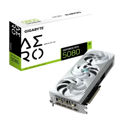 GIGABYTE GEFORCE RTX5080 AERO OC SFF 16G GDDR7 256BIT(9VN5080AO-00-G10)