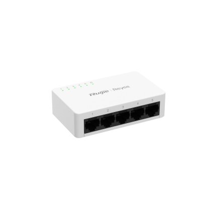 RUIJIE (RG-ES05G-L) 5-PORT 10/100/1000MBPS DESTOP SWITCH (RG-ES05G-L)