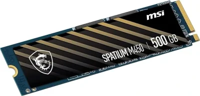 SSD M.2 500GB PCle 4.0 NVMe MSI SPATIUM V1(M450)