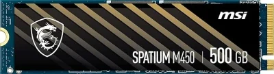 SSD M.2 500GB PCle 4.0 NVMe MSI SPATIUM V1(M450)