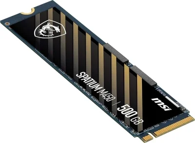 SSD M.2 500GB PCle 4.0 NVMe MSI SPATIUM V1(M450)
