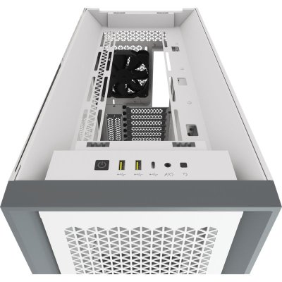 CASE CORSAIR 5000D AIRFLOW TEMPERED GLASS/WHITE (CC-9011211-WW)