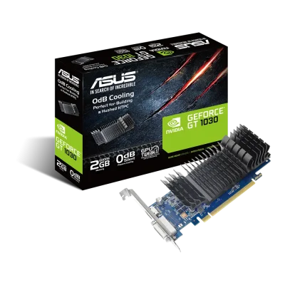 ASUS 0dB COOLING GEFORCE GT1030 2GB GDDR5 (90YV0AT0-M0NA00)