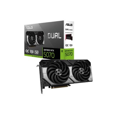 ASUS DUAL GEFORCE RTX5070 O12G GDDR7 (90YV0M17-M0NA00)