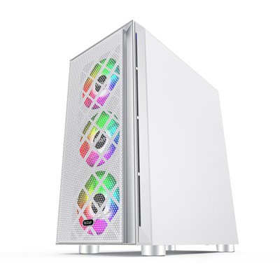 CASE PCCOOLER PLATINUM MM200 MESH/WHITE