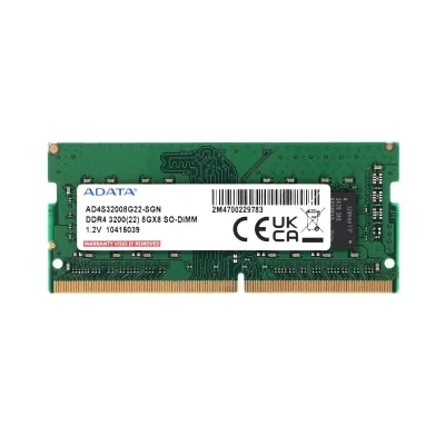 ADATA DDR4 8GB 3200MHz SO-DIMM (AD4S32008G22-SGN)