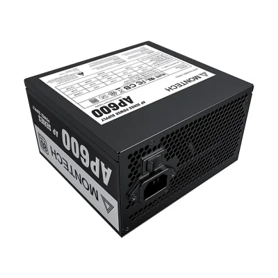 MONTECH PSU AP600 600W 80PLUS POWER SUPPLY