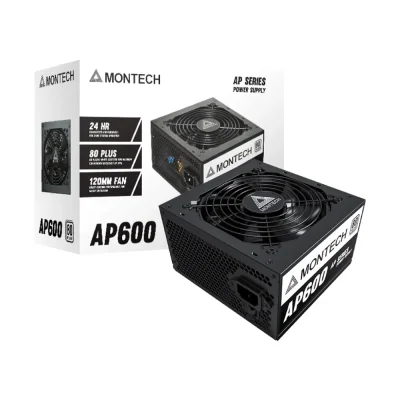MONTECH PSU AP600 600W 80PLUS POWER SUPPLY