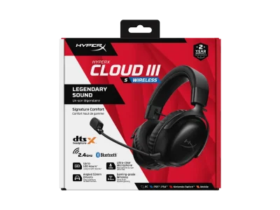 HYPER X CLOUD III S HEADSET BLACK (A59YZAA)