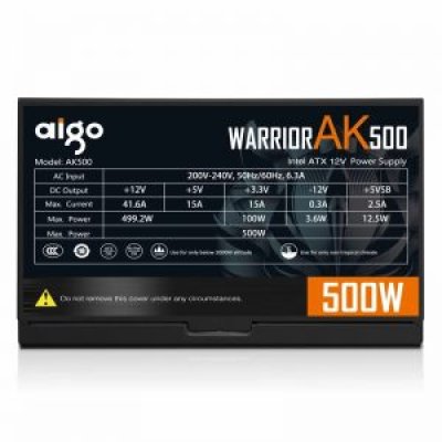 AIGO DARKFLASH POWER SUPPLY AK500 GAMING 500WATT