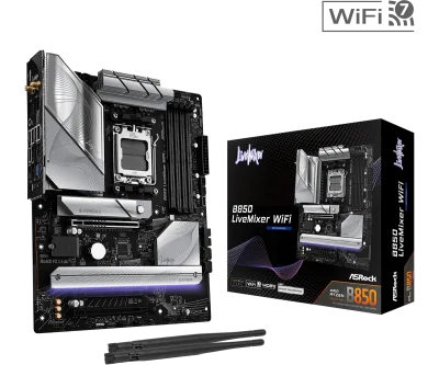 ASROCK MOTHERBOARD B850 LIVEMIXER WIFI (90-MXBQU0-A0UAYZ)