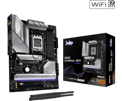 ASROCK MOTHERBOARD B850 LIVEMIXER WIFI (90-MXBQU0-A0UAYZ)