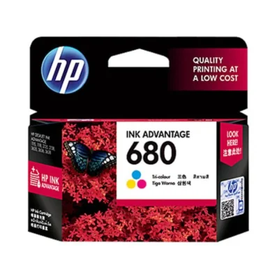 หมึกพิมพ์ HP INK ADVANTAGE 680 CO Original Ink Cartridge (สี)