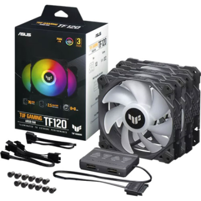 ASUS TUF GAMING TF120 ARGB/BLACK CASE FAN (90DA0030-B00030)