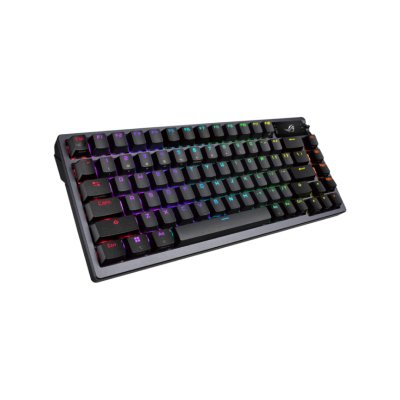 ASUS ROG AZOTH GAMING KEYBOARD BLUE SWITCH WHITE(90MP0318-BKLA10)