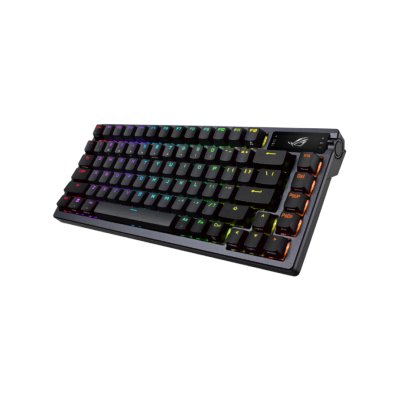 ASUS ROG AZOTH GAMING KEYBOARD BLUE SWITCH WHITE(90MP0318-BKLA10)