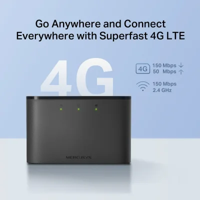 MERCUSYS (MT110) 150Mbps WIFI 4G LTE MOBILE ROUTER