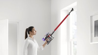 เครื่องดูดฝุ่นไร้สาย DYSON SLIM FLUFFY รุ่น V8 สีแดง