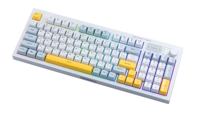 NUBWO WIRED GAMING KEYBOARD (NK55) WHITE