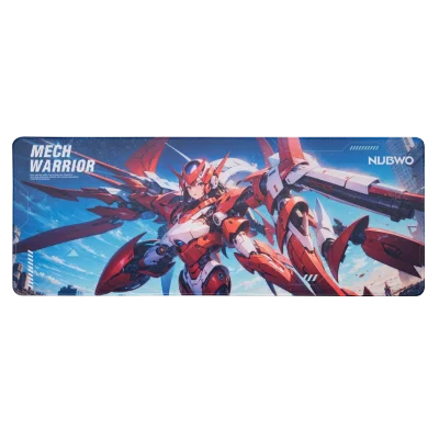 NUBWO MOUSE PAD RED CYBORG SIZE XL (NP643)