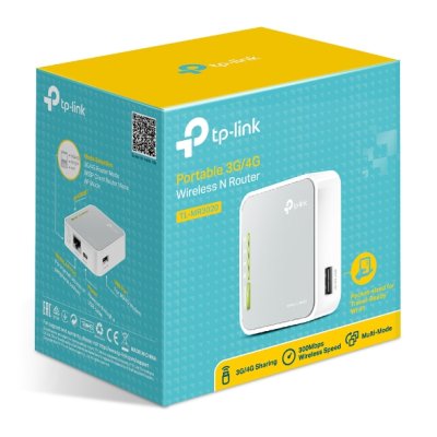 TP-LINK (TL-MR3020) PORTABLE 3G/3.75G W/N ROUTER