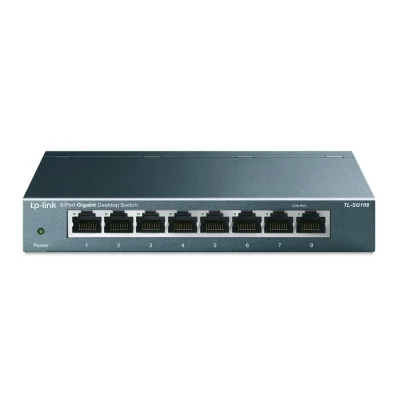 TP-LINK (TL-SG108) 8 PORT DESKTOP GIGABIT SWITCH