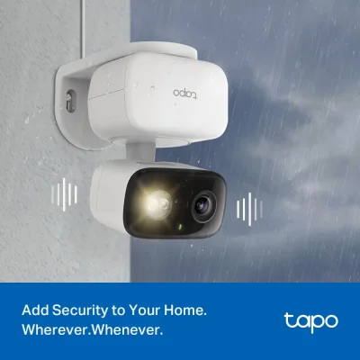 TAPO C206 INDOOR/OUTDOOR SECURITY WI-FI CAMERA PAN/TILT