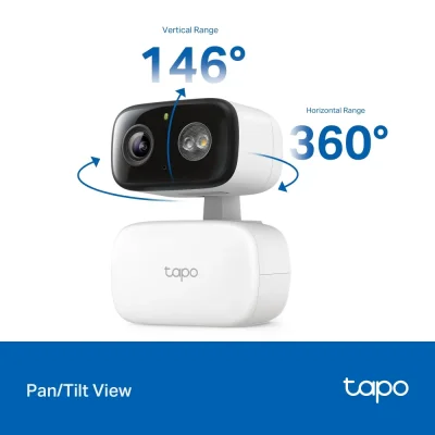 TAPO C206 INDOOR/OUTDOOR SECURITY WI-FI CAMERA PAN/TILT