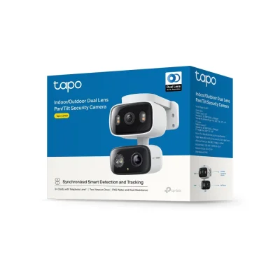 TAPO C246D SECURITY CAMERA IN/OUT DOOR DUAL LENS PAN/TILT