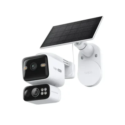 TAPO C645D KIT SOLAR-POWER DUAL-LENS PAN/TILT SECURITY CAMARA
