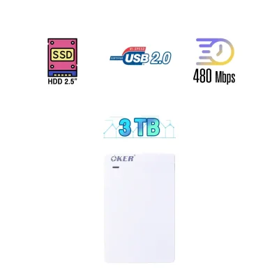 BOX HDD SATA 2.5"  USB2.0 EXTERNAL OKER (ST-2526)