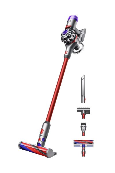 เครื่องดูดฝุ่นไร้สาย DYSON SLIM FLUFFY รุ่น V8 สีแดง