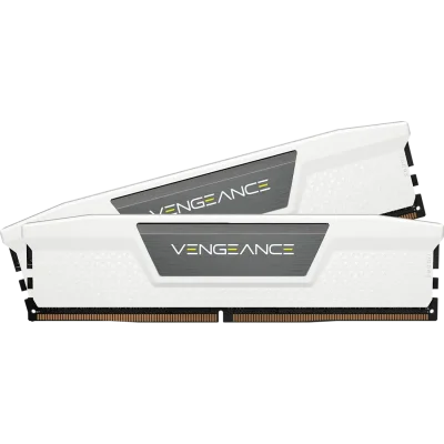 PC DDR5 32GB(16*2) 5200MHz VENGEANCE WHITE CORSAIR(CMK32GX5M2B5200C40W)