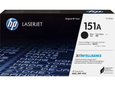 HP-T 151A /W1510A BLACK LASERJET TONER CARTRIDGE  FOR HP LJ PRO 4003DN