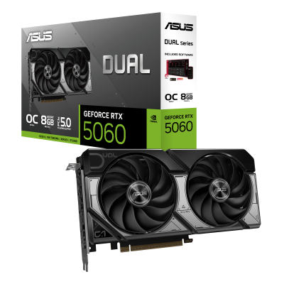 ASUS DUAL GEFORCE RTX5060 OC 8GB GDDR7 (90YV0N12-M0NA00)