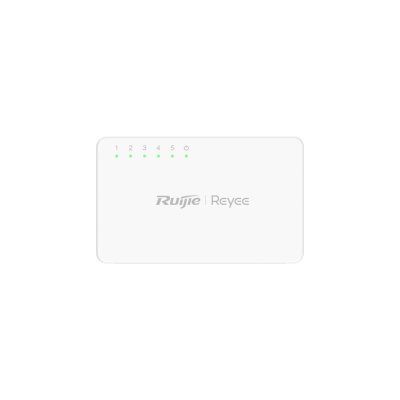 RUIJIE (RG-ES05G-L) 5-PORT 10/100/1000MBPS DESTOP SWITCH (RG-ES05G-L)