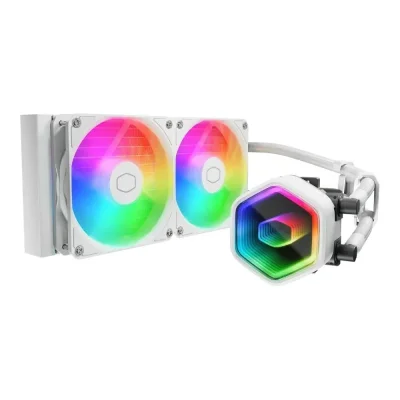 COOLER MASTER CPU COOLING MASTERLIQUID ML240/WHITE CORE II (MLW-D24M-A18PA-RW)