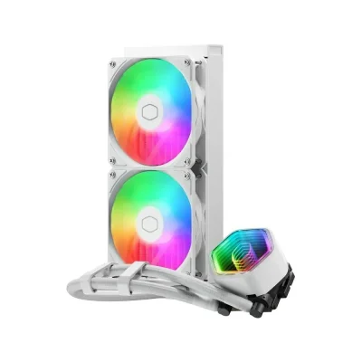 COOLER MASTER CPU COOLING MASTERLIQUID ML240/WHITE CORE II (MLW-D24M-A18PA-RW)