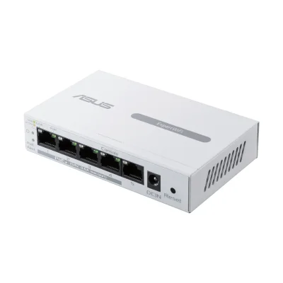ASUS (EBP15) 5-PORT GBE SMART MANAGED POE+ SWITCH (90IG08D0-MFAB00)