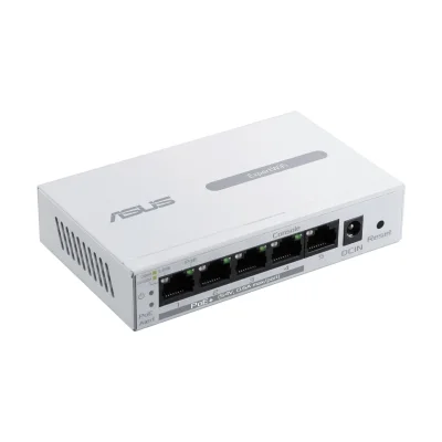 ASUS (EBP15) 5-PORT GBE SMART MANAGED POE+ SWITCH (90IG08D0-MFAB00)