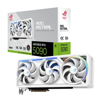 ASUS ROG ASTRAL GAMING GEFORCE RTX5090 OC WHITE EDITION /32GB GDDR7 (90YV0LWA-M0NA00)