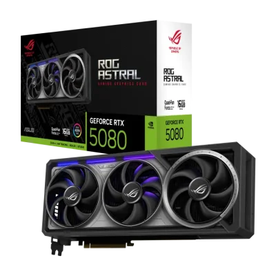 ASUS ROG ASTRAL RTX5080 16GB GDDR7 Graphics Card