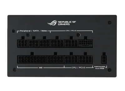 ASUS ROG STRIX 1000W AURA EDITION GAMING POWER SUPPLY 80PLUS GOLD (90YE00P1-B0DA00)