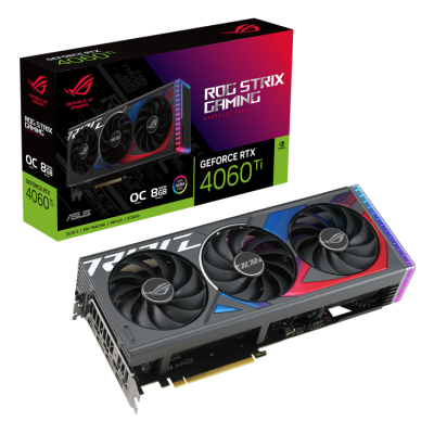 ASUS ROG STRIX GAMING GEFORCE RTX4060 Ti OC/8GB GDDR6 (90YV0J52-M0NA00)