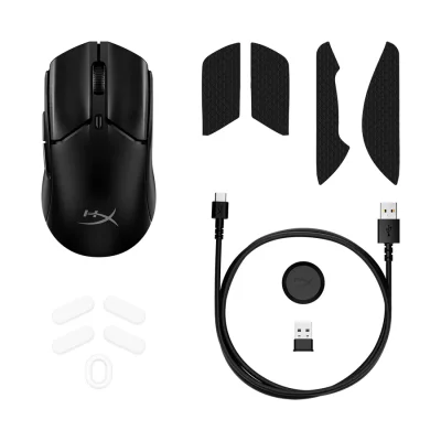 HYPERX MOUSE PULSEFIRE HASTE 2 MIN WIRELESS ULTRA-LIGHTWEIGHT BLACK (7D388AA)