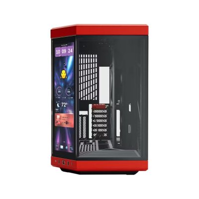 เคส CASE HYTE Y70 TOUCH INFINITE (BLACK-RED) ***PRE-ORDER