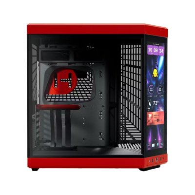 เคส CASE HYTE Y70 TOUCH INFINITE (BLACK-RED) ***PRE-ORDER