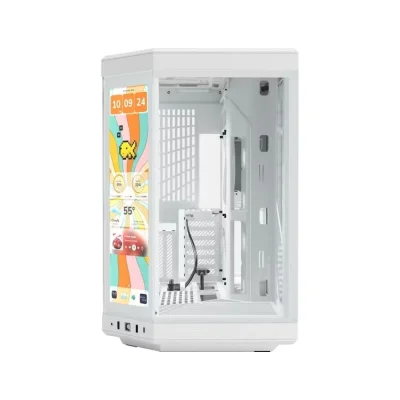 เคส CASE HYTE Y70 TOUCH INFINITE SNOW WHITE ***PRE-ORDER